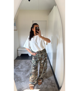 Mochy Camo Jeans - Green