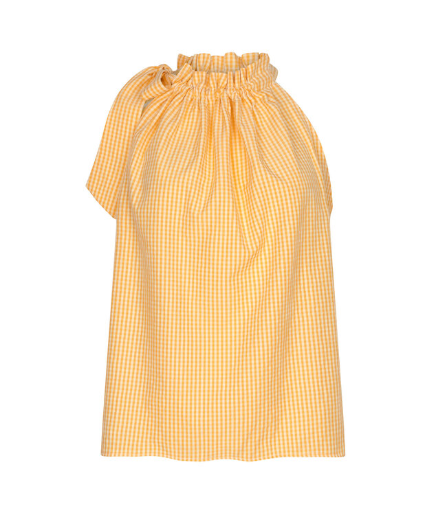 Ydence Top Kaylee - Yellow Check