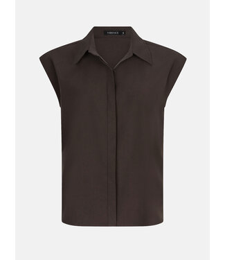 Ydence Blouse Sabrina - Dark Brown