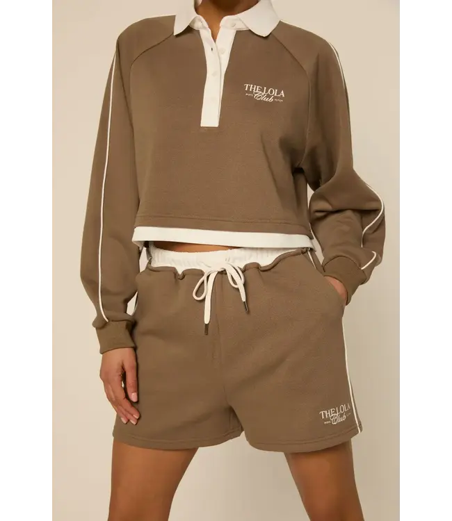 The Lola Club Kaya Shorts - Mocca
