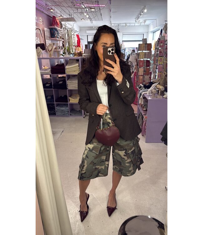 Mochy Camo Bermuda - Green