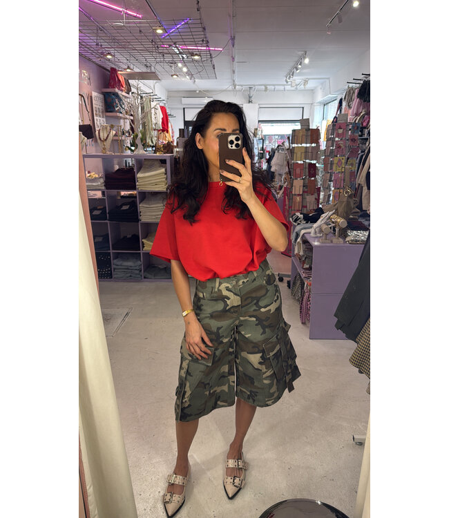Mochy Camo Bermuda - Green