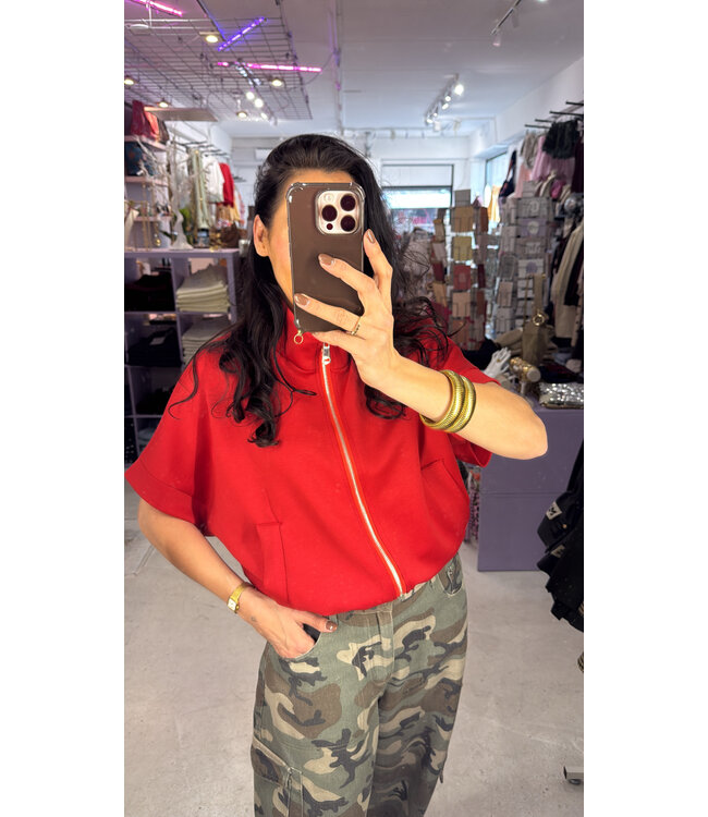 Velocity Gilet - Red