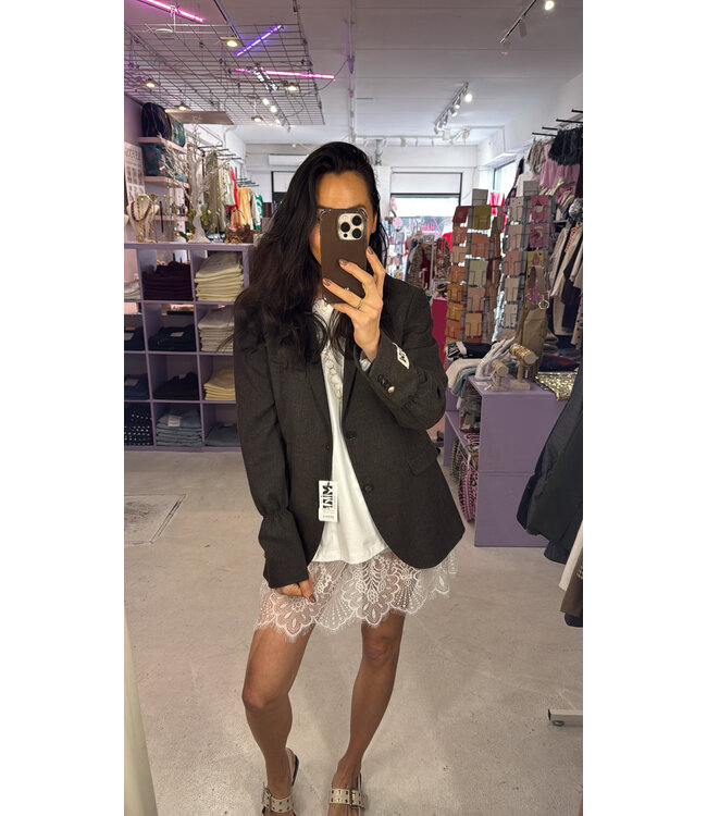 Muse Lace Short - White