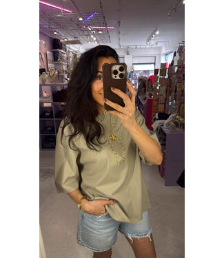 Lucce Basic Tee - Kaki