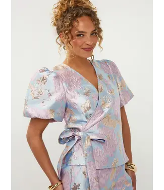 Ydence Top Liza - Light Blue