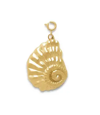 Le Veer Oversized Golden Shell Bedel