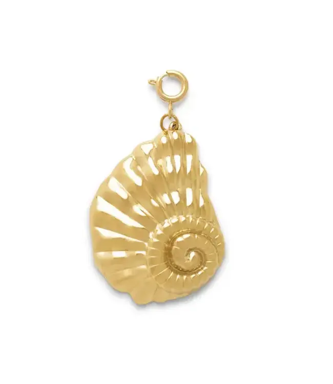 Le Veer Oversized Golden Shell Bedel