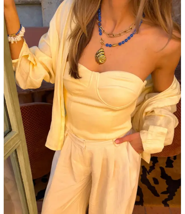 Oversized Golden Shell Bedel