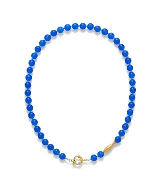 Le Veer Cobalt Fin Ketting