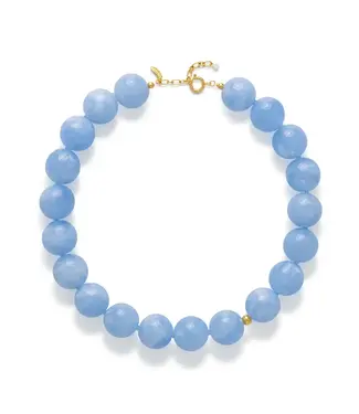 Le Veer Nova Ketting - Light Blue