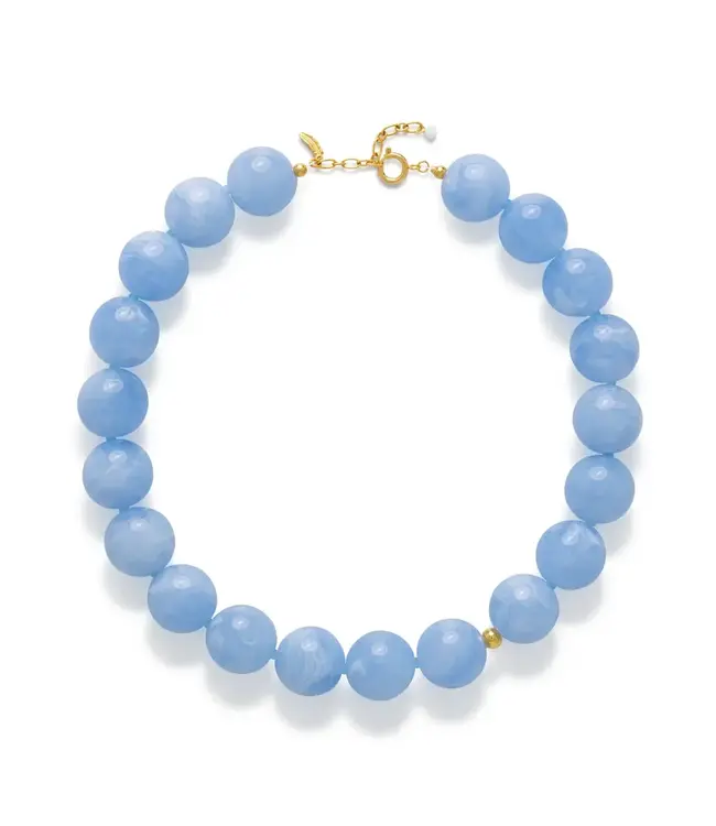 Le Veer Nova Ketting - Light Blue