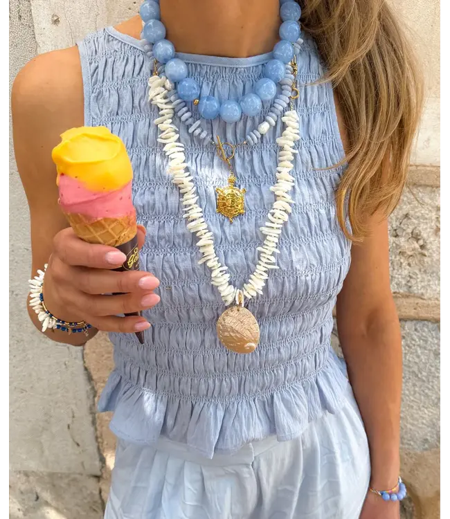 Nova Ketting - Light Blue