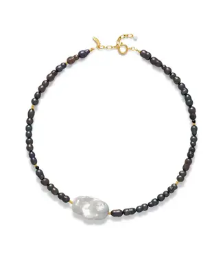 Pearl Noir Ketting
