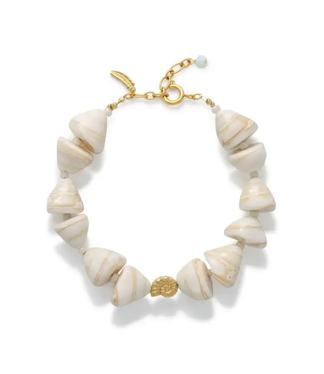 Le Veer Salty Shell Armband