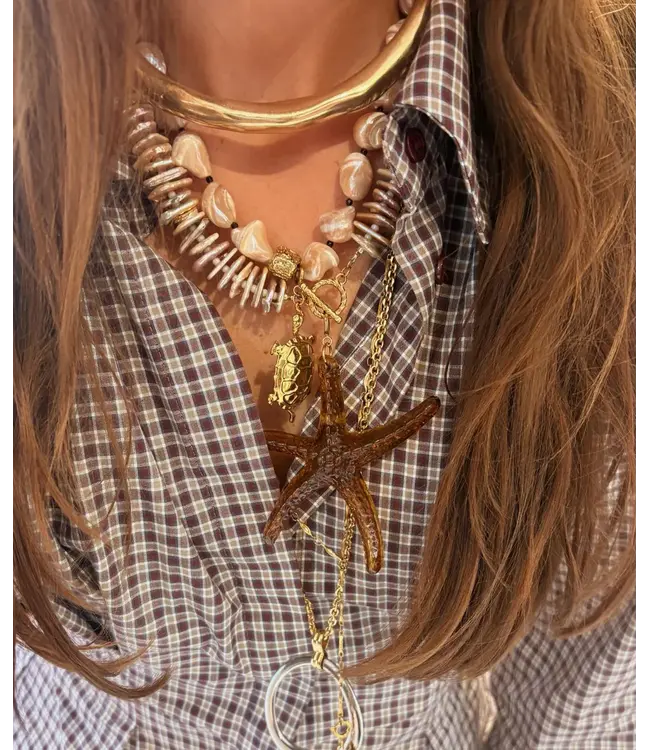 Oversized Seastar Bedel Brown