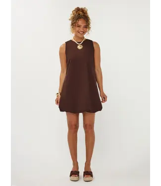 Ydence Dress Kay - Brown