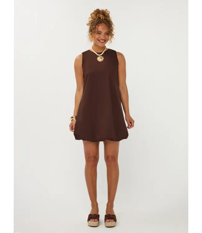 Ydence Dress Kay - Brown