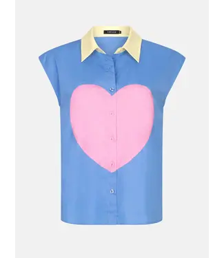 Ydence Blouse Bodine - Blue