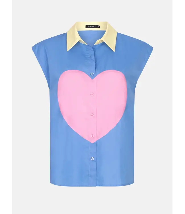 Ydence Blouse Bodine - Blue