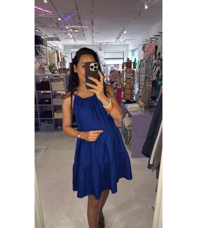 Ydence Dress Do - Cobalt