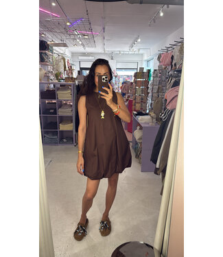 Ydence Dress Kay - Brown