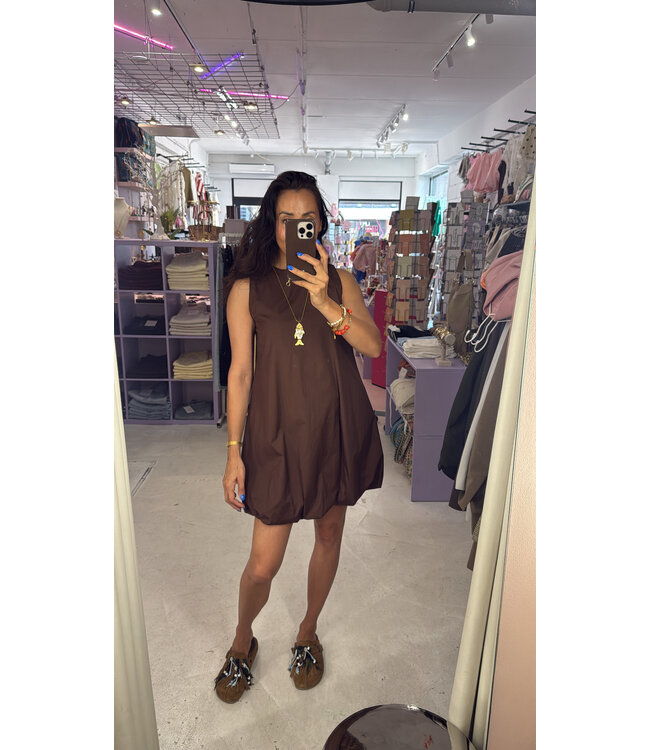 Dress Kay - Brown
