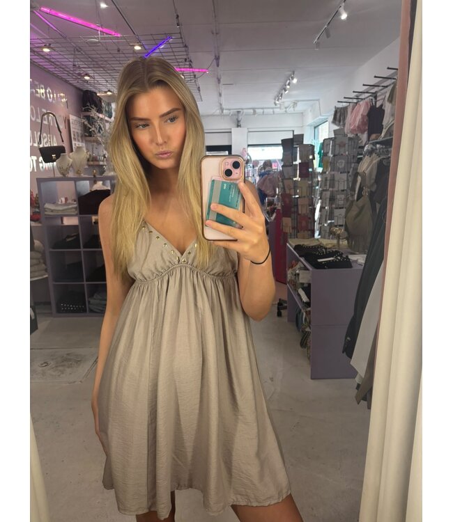 Lagoon Dress - Taupe