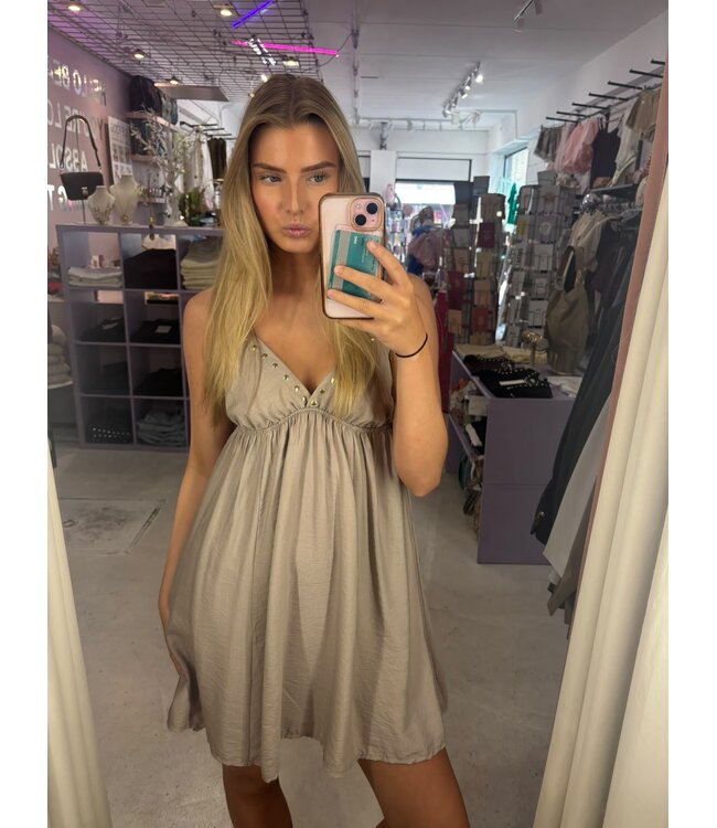 Lagoon Dress - Taupe