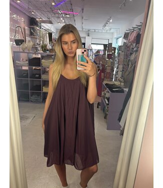 Breeze Dress - Aubergine