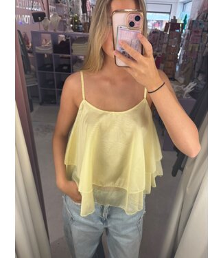 Lemonade Top -  Butteryellow