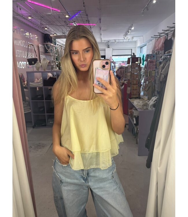 Lemonade Top -  Butteryellow