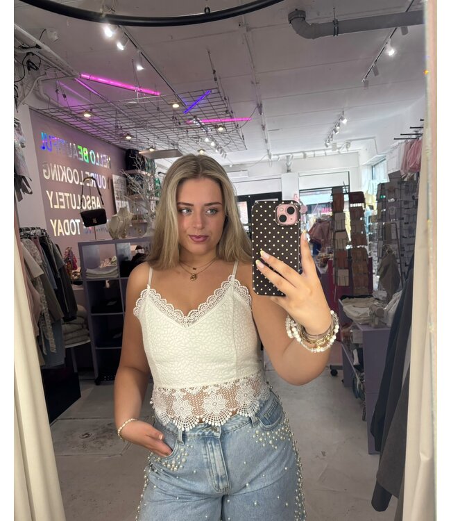 Solana Top - White