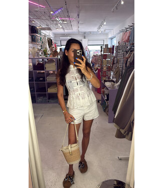 Victoria Lace Set - White