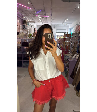 Amalfi Blouse - White
