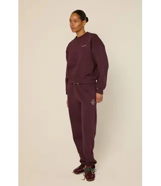 The Lola Club Yara Pants - Mulberry Wine
