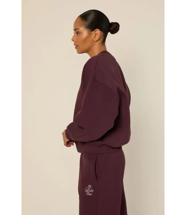 Yara Sweater - Mulberry Wine