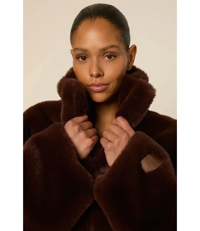 Bobbie Faux Fur - Espresso