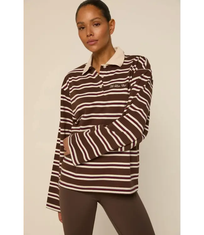Emilia Polo - Striped Espresso