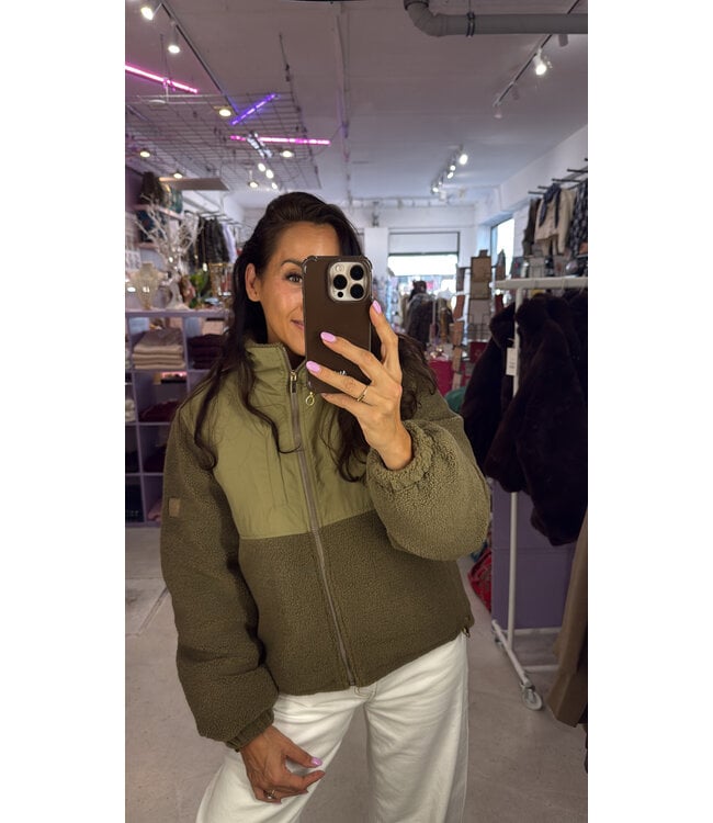 The Lola Club Zoe Jacket - Sage Green
