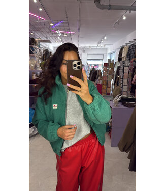 Suki Teddy Jacket - Green