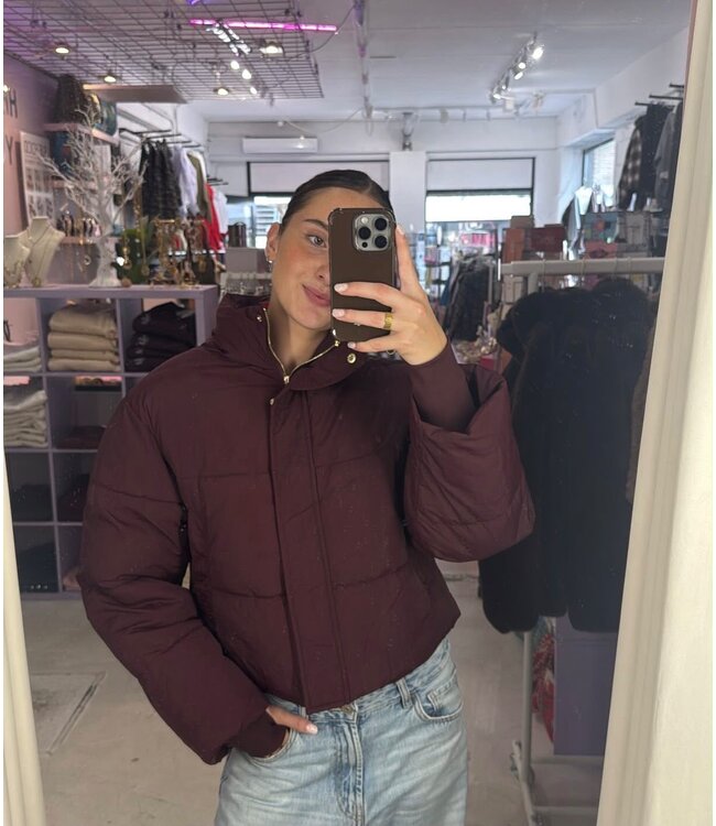 Rea Jacket - Mulberry Wine