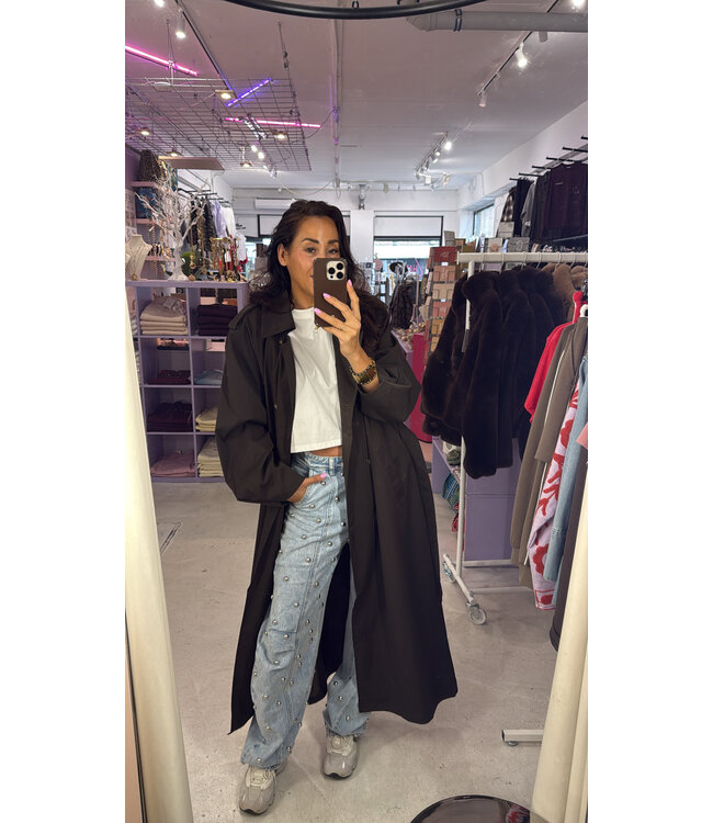 Chelsea Trenchcoat - Brown
