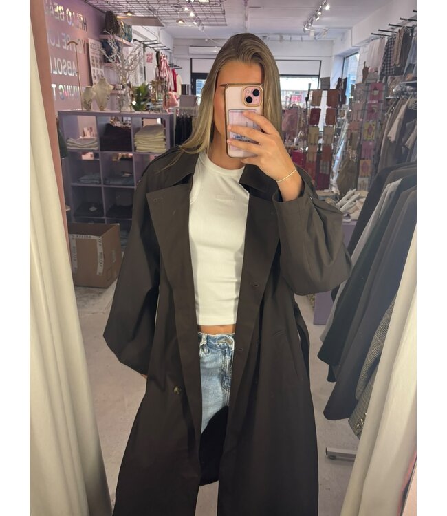 Chelsea Trenchcoat - Brown