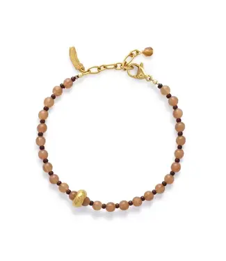 Le Veer Brown Toffee Armband