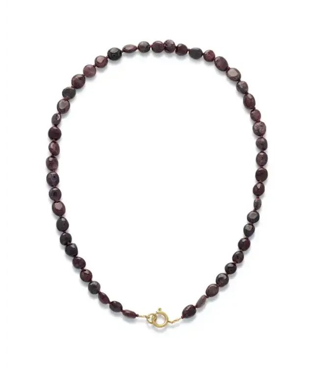 Garnet Stone Ketting