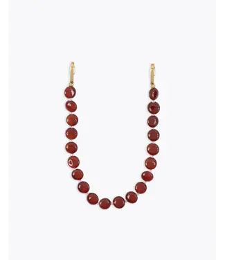 Atelje Short Phone Cord - Ruby