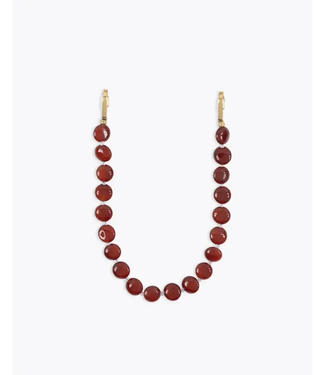 Atelje Short Phone Cord - Ruby