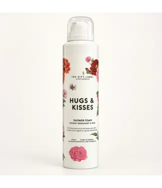 The Giftlabel Shower Foam - Hugs & Kisses