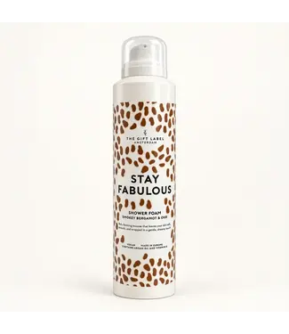 The Giftlabel Shower Foam - Stay Fabulous